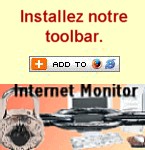 Toolbar gratuite de Internet Monitor Toolbar gratuite de Internet Monitor
