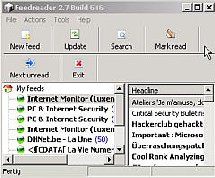 Installation et utilisation de *Feedreader*